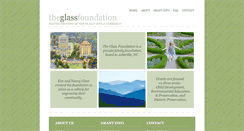 Desktop Screenshot of glassfoundation.org